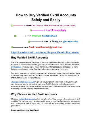 How to Buy Verified Skrill Accounts Safely and Easily (1)