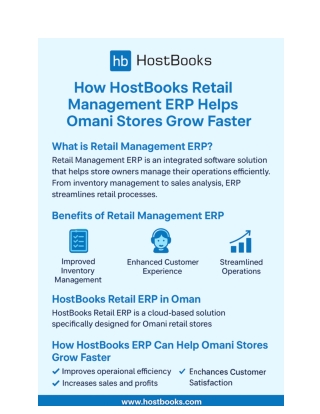 Retail ERP Oman Boosting Store Growth Faster