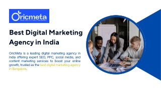digital marketing agency for startups in bangalore - Oricmeta