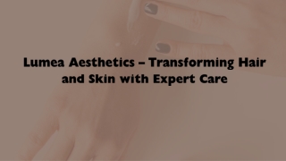 Expert Hair Treatment Clinic for Damaged, Dry, and Thinning Hair