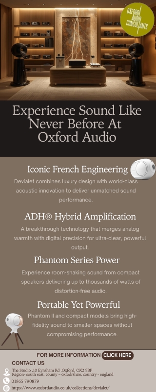 Devialet Astra & Phantom Speakers and Amps  Oxford, London &amp; Cotswolds (1)