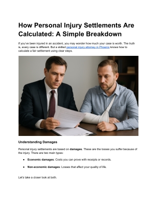 How Personal Injury Settlements Are Calculated_ A Simple Breakdown