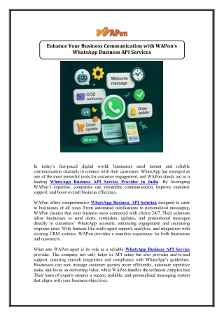 Whatsapp Business Api Service Provider in India