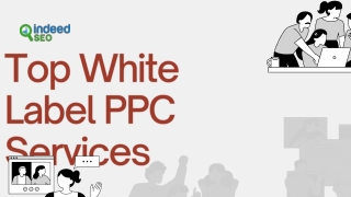 Top White Label PPC Services By IndeedSEO