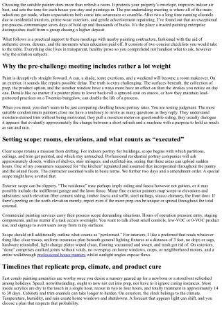 Local Painting Contractors: Checklists for Pre-Project Meetings