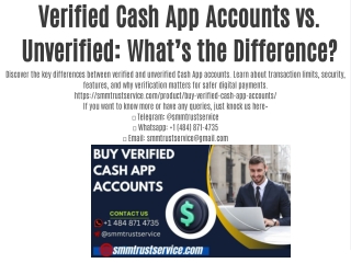 Verified Cash App Accounts vs. Unverified: What’s the Difference?