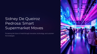 Sidney De Queiroz Pedrosa Smart Supermarket Moves