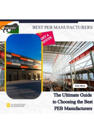 PEB Contractors in Chennai | Coimbatore | Karur | Sivakasi | Erode | Tamilnadu | India