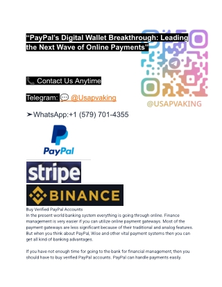 Tips for a Safe Buying Experience with Verified PayPal Accounts