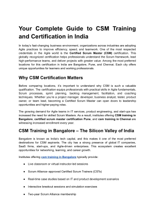 Your Complete Guide to CSM Training and Certification in India (1)