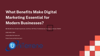 What Benefits Make Digital Marketing Essential for Modern Businesses?