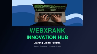 WebxRank Tech Presentation