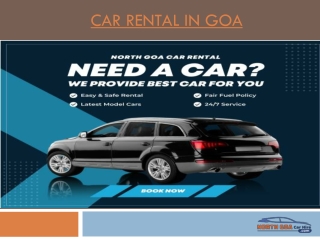 Car Rental in Goa