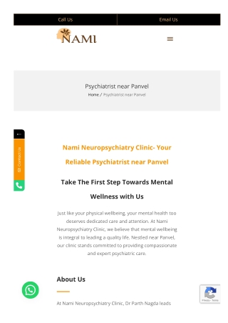 Psychiatrist Near Panvel for Epilepsy, Anxiety, Sleeping Problems, and Alzheimer