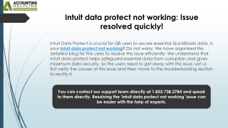 Simple Ways to Fix Intuit Data Protect Not Working