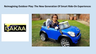 Reimagining Outdoor Play_ The New Generation Of Smart Ride-On Experiences