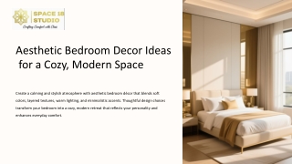 Aesthetic Bedroom Decor Ideas for a Cozy, Modern Space