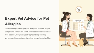 Expert Guide to Dog & Cat Allergies: Causes, Symptoms & Treatment