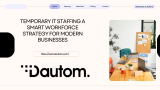 Temporary IT Staffing