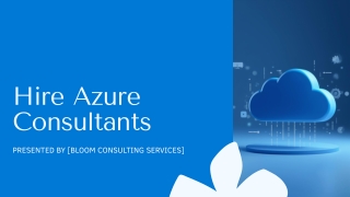 Hire Azure Consultants for Expert Cloud Strategy, Migration & Optimization