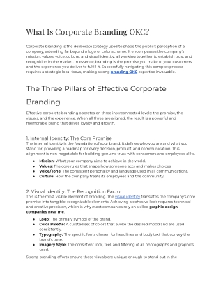 E5 - What Is Corporate Branding OKC