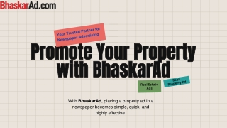 Increase Your Property Reach with Effective Newspaper Advertising