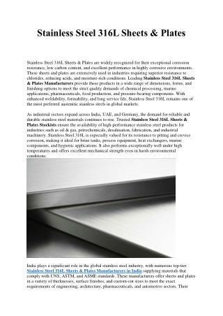 Stainless Steel 316L Sheets.docx PDF BLOG