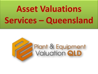 Asset Valuations Queensland - Certified Valuers