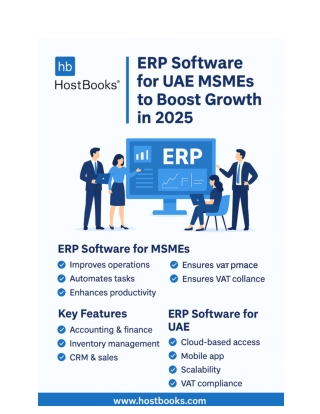 Best ERP Software for UAE MSMEs Growth 2025