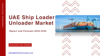 UAE Ship Loader Unloader Market Latest Industry Trends: Revenue, Price, Sales