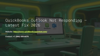QuickBooks Outlook Not Responding Fix 2026 – Email Error Solutions