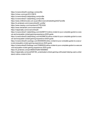 Online Cricket ID Your Complete Guide to a Secure and Enjoyable Cricket Gaming Experience (2025 Guide)