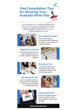 Visa Consultation Tips for Securing Your Australia Work Visa