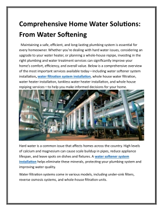 Water Heater Replacement Near Me