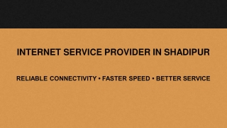 Why Anonet Is the Trusted Internet Service Provider in Shadipur