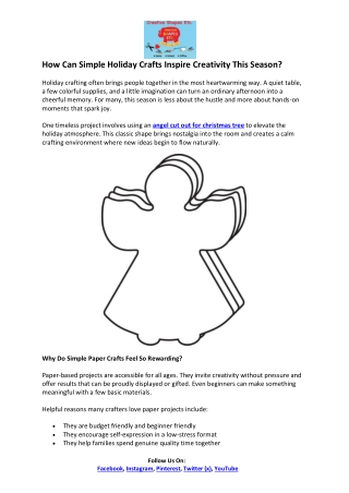 Creative Shapes ETC- Candy Cardstock Cutouts