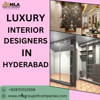 Luxury Interior Designers in Hyderabad | Premium Home & Office Makeovers