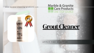 Grout Cleaner Precision Cleaning For Tile Joints Without Damaging Adjacent Stone
