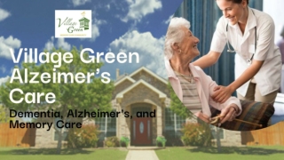 Village Green Alzeimer's Care