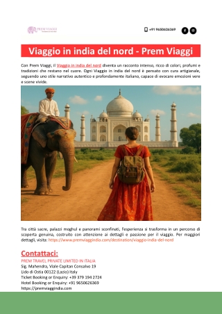 Viaggio in india del nord