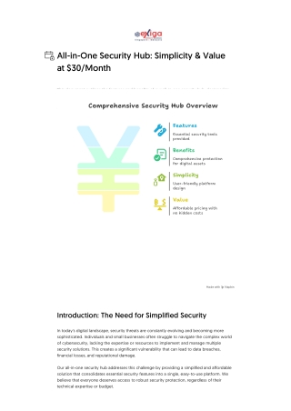 All-in-One Security Hub_ Simplicity & Value at $30_Month