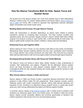 How the Abacus Transforms Math for Kids_ Speed, Focus and Number Sense