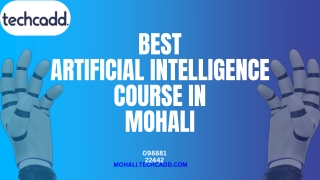 Best AI & Data Science Course in Mohali | 6 Month Training - techcadd
