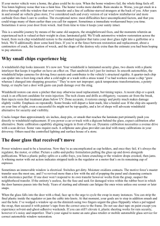 Car Window Repair: Common Issues and Quick Fixes