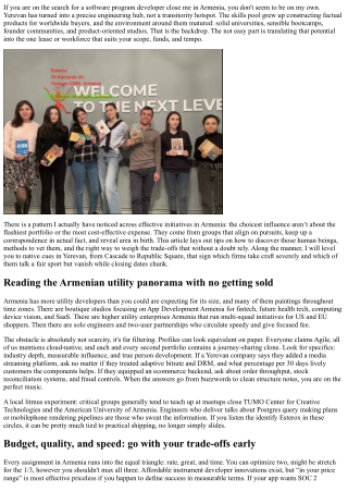 How to Find the Right Software Developer Near Me in Armenia