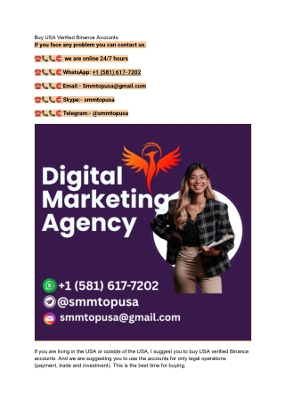 A Guide to the 10 Best Places to Buy Verified Binance ...