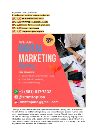 How to Buy Verified Cash App Accounts