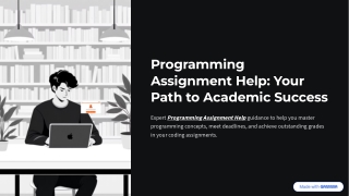 Custom Programming Assignment Help for All Subjects