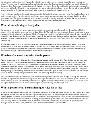 Build the Best Dermaplaning Skincare Routine