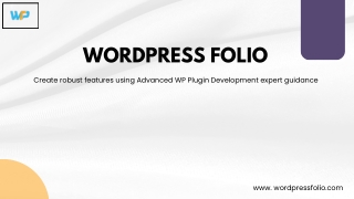 Create robust features using Advanced WP Plugin Development expert guidance